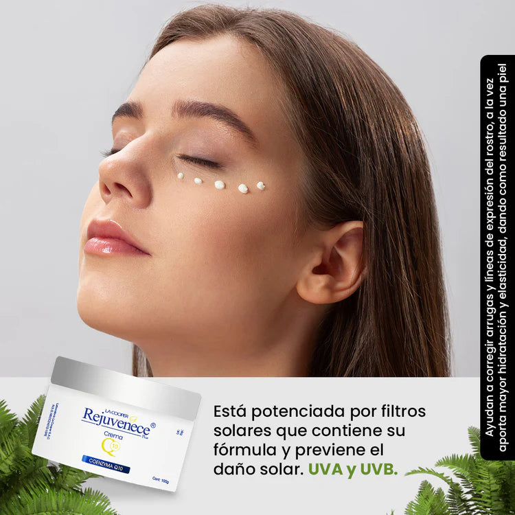 Rejuvenece Crema Q10 Retinol y Coenzima