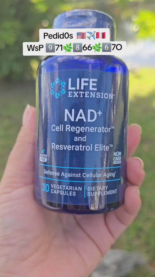 REVERTIR EL ENVEJECIMIENTO Suplemento optimizado NAD+Resveratrol